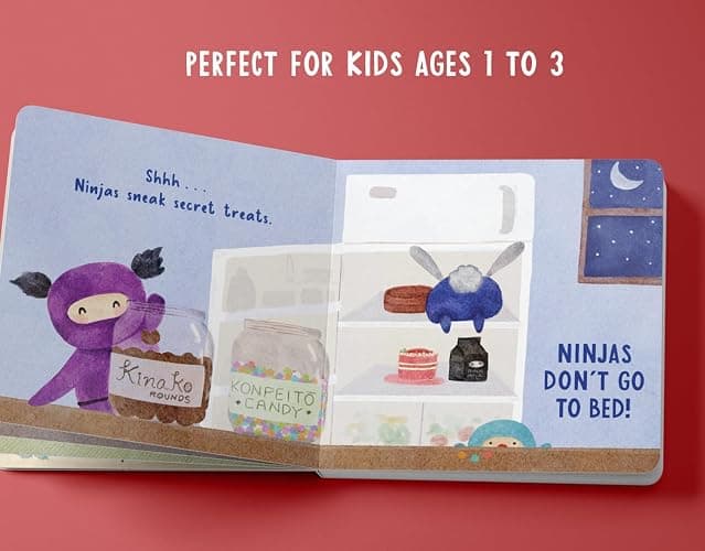 Good Night, Ninjas: A Bedtime Book for Toddlers 1-3 thumbnail 3