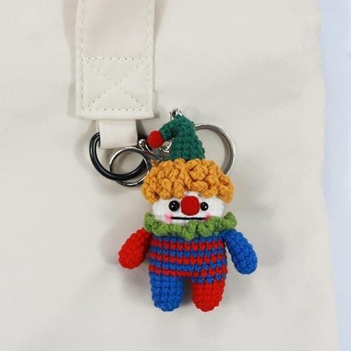 FYZ Brothers Hand Made Cute keychains for Women,Funny Birthday Christmas Gift Decorate of Car Key,Backpack Pendant thumbnail 6