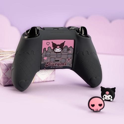 Kuitmor Controller Cover Skin for Xbox Series X/S,Soft Silicone Anti-Slip Protective Cover Skin Case Compatible with Xbox Controller with 2 Thumb Grip Caps - KLM thumbnail 7