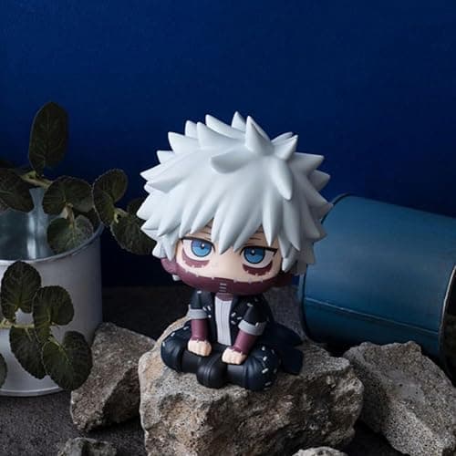 HBGIAY MHA Dabi Look up Figure Tomura Shigaraki Action Figure Sitting Pose Cute MHA Figurine Toga Himiko Statue Collectibles Gift thumbnail 2