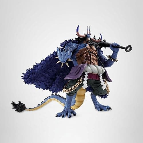 TAMASHII NATIONS - One Piece - Kaido King of The Beasts (Man-Beast Form) S.H.Figuarts Action Figure thumbnail 16