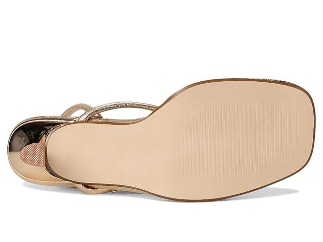 Steve Madden Women's Zenn Pump - 8 - Gold Leather thumbnail 3