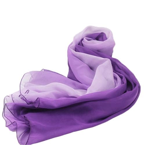 SNUG STAR Cotton Silk Scarf Elegant Soft Wraps Color Shade Scarves for Women thumbnail 5