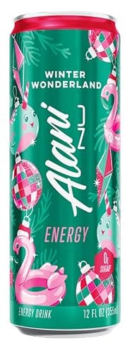 New Alani Sugar Free Energy Drinks Variety Pack, Low Calorie,12 oz (6 Pack) Witch's Brew, Pink Slush, Winter Wonderland thumbnail 3