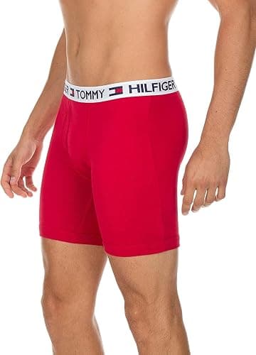 Tommy Hilfiger mens Underwear Cotton Classics 4-pack Boxer Brief - Amazon Exclusive thumbnail 3