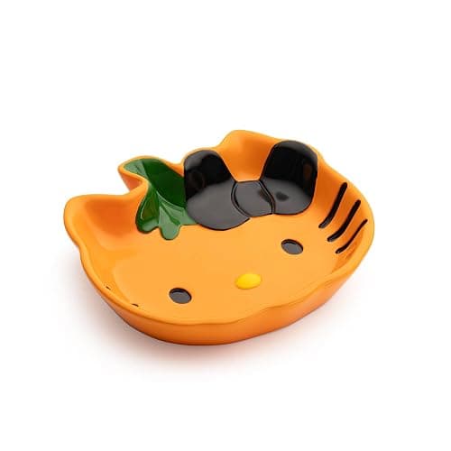 Jay Franco Hello Kitty Pumpkin Jack-O-Lantern Bathroom Décor Set - 2 Piece Autumn & Halloween Collection Includes Orange Lotion Pump & Soap Dish - Bathroom Accessories thumbnail 7