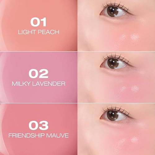 PERIPERA SYRUPY TOK CHEEK 5 Colors, Liquid Blush, Dewy Finish and Hydrates All day, Soft Velvet Texture Face Cheek Tint (01 LIGHT PEACH, One Size) thumbnail 5