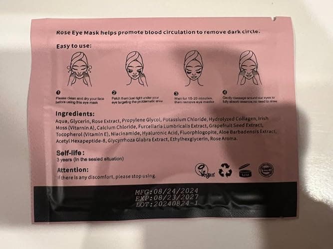 KAYALI Yum Boujee Marshmallow 81 Eau de Parfum Travel Spray, 10 ml & Bonus Rose Eye Patches thumbnail 3