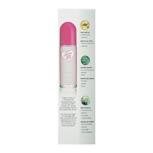 Love's Baby Soft Whisper Soft Mist, Perfume Spray 2.5 Fl Oz, Scent Category: Floral, Powder, TOP NOTES: Lemon Leaf, Orange thumbnail 7