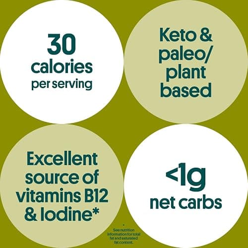 Gimme Seaweed Organic Premium Roasted Seaweed Snacks, Extra Virgin Olive Oil, 20 Count, Keto, Vegan, Gluten-Free, Great Source of Omega3s and Iodine, Healthy On-The-Go Snack for Kids and Adults thumbnail 3