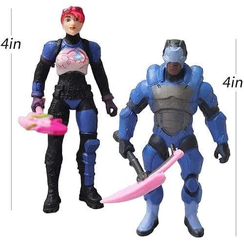Myatou 8-Piece Video Game Action Figures Set Cake Toppers,with Weapons Toy Figurines Set for Game Fans Gifts Home Decorations thumbnail 3