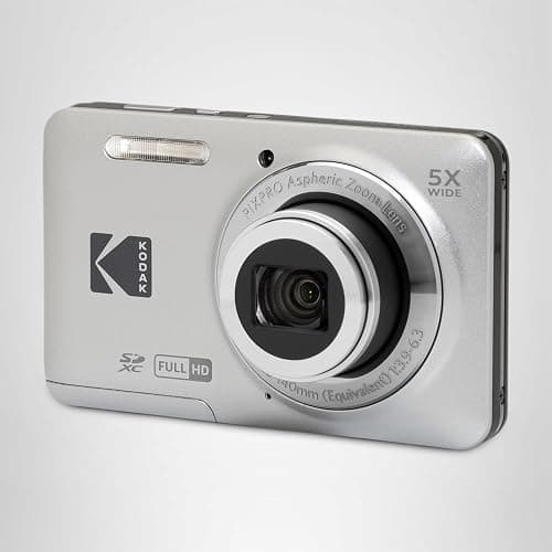 KODAK PIXPRO FZ55-GRY 16MP CMOS Sensor Digital Camera 5X Optical Zoom 28mm Wide Angle 1080P Full HD Video 2.7" LCD Vlogging Camera, Gray thumbnail 10
