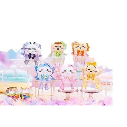 Chikawa Plush Keychain for Backpack, Kawaii Usagi Plush Keychain Accessories Purse Charm Pendant Gift for Women thumbnail 4
