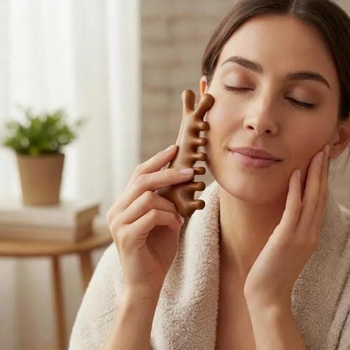 Manual Scalp Massagers, 3 Pack Wooden Head Scalp Massager Comb, Portable Massage Tool thumbnail 8