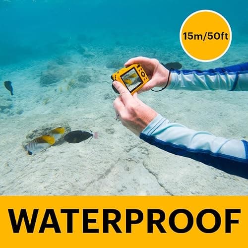 KODAK PIXPRO WPZ2 Rugged Waterproof Shockproof Dustproof WiFi Digital Camera 16MP 4X Optical Zoom 1080P Full HD Video Vlogging Camera 2.7" LCD (Yellow) thumbnail 6