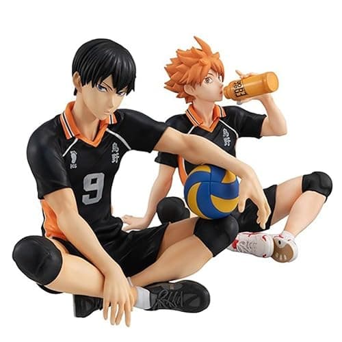 QAHEART Shoyo/Tobio Kageyama Sitting Position Figure Shoyo and Tobio Model Statue Figur Anime Figurine Doll Desktop Ornaments - Image 1