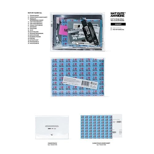 ILLIT [1st Single Album NOT CUTE ANYMORE](NOT CUTE VER.) + 3 Extra Photocards Set thumbnail 6