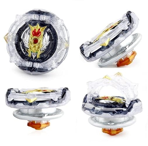MUSTYBELT Bey Battling Top Burst Gyros Toy Set Toy Gift for Children Boys Ages 6 8 10 12+ Combat Battling Game 10 Burst Spinning Tops 3 Two Way Launchers Grip Starter thumbnail 7