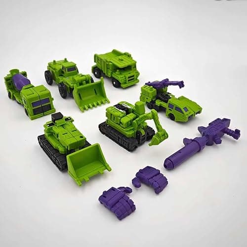 6 in 1 Transform Constructions Truck Toys Deformation Vehicles Combine Toy thumbnail 5