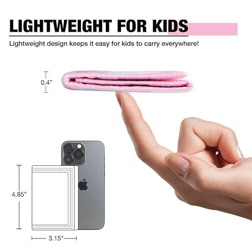 Amutta 3 Pieces Kids Wallet for Girls and Women - Little Girls' RFID Rainbow Wallet With Magic Sticker, Coin Pocket - Teen Gift Ideas thumbnail 5