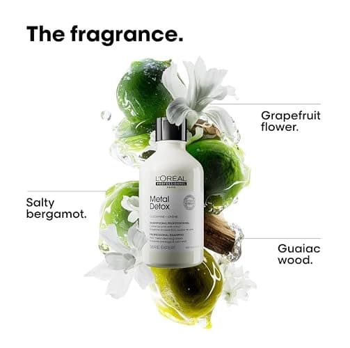 L'Oréal Professionnel Paris Metal Detox Shampoo - Sulfate-Free Anti-Breakage Shampoo For Damaged or Color-Treated Hair, Detoxifies, Prevents Damage & Prolongs Hair Color thumbnail 4