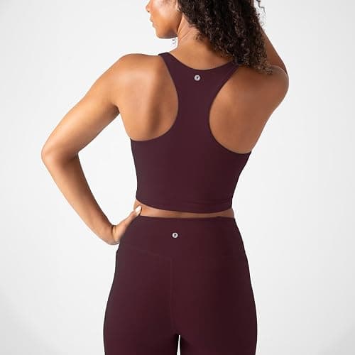 YITTY Active Women's UltraLuxe Built-in Bra Tank Top, Athleisure, 4-Way-Stretch thumbnail 2