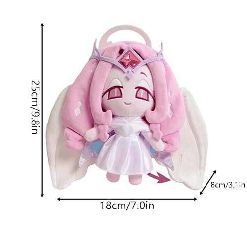 BDNXTV Pure Vanilla Cookie Pillow Cute Stuffed Collectible Cookie Character Pillow Soft Cotton Pillows for Game Fans thumbnail 2