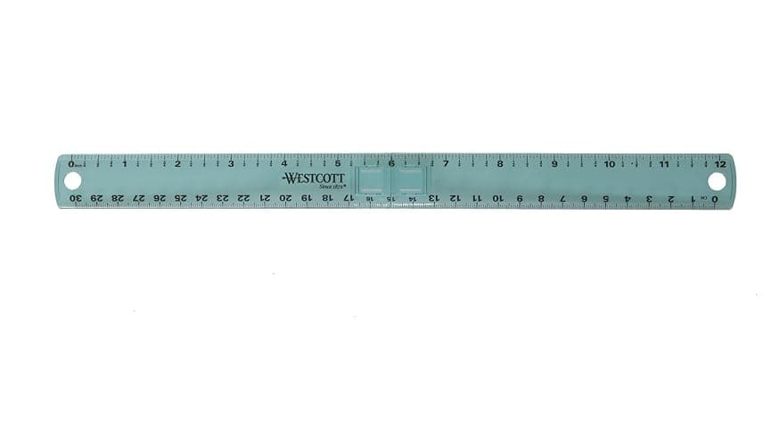 Acme Westcott Plastic Folding Ruler, Colors Vary (15390) thumbnail 2