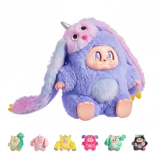 POP JOY Plush Blindbox Monster Cupa Cosy Stuffed Keychain (Random 1) | Includes 1 random Monster Cupa plush figure blindbox, perfect for collecting, displaying, or carrying anywhere. - Image 1