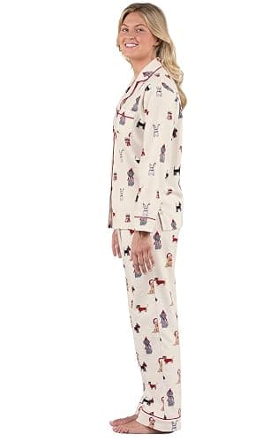 PajamaGram Winter Pajamas For Women - Flannel Pajamas Women thumbnail 3