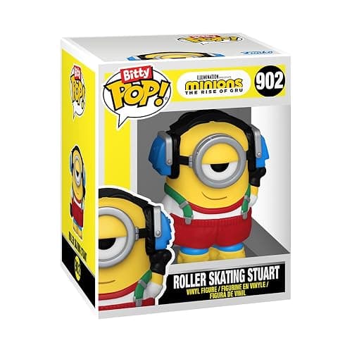 Funko Bitty POP! Minions and A Surprise Mystery Mini Figure - 0.9 Inch (2.2 Cm) - Despicable Me: Minions Collectable - Stackable Display Shelf Included - Gift Idea - Party Bags Stocking thumbnail 5