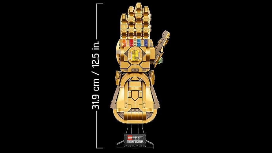 LEGO | Marvel Infinity Gauntlet Building Set for Adults - Avengers Model Kit incl. a Thanos Glove with Infinity Stones - Collectible Gift for Fans - 76191 thumbnail 3