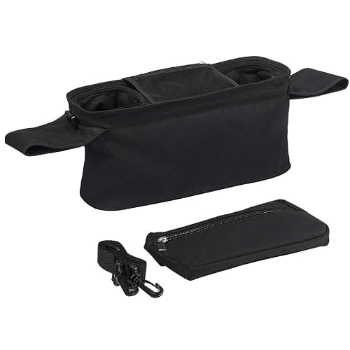 Momcozy Universal Stroller Organizer with Insulated Cup Holder Detachable Phone Bag & Shoulder Strap, Fits for Stroller like Uppababy, Baby Jogger, Britax, BOB, Umbrella and Pet Stroller thumbnail 5