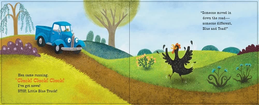 Little Blue Truck Makes a Friend: A Friendship Book for Kids thumbnail 3