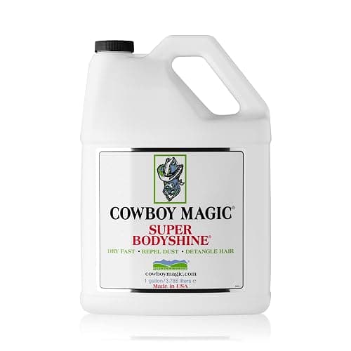 COWBOY MAGIC Super Bodyshine FAST DRY REPEL DUST DETANGLE HAIR Refill Gallon - Image 1