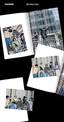 CORTIS COLOR OUTSIDE THE LINES Album (Scene 3 Ver.) Photobook + CD + Photocard + Film Sheet (GO!) thumbnail 3