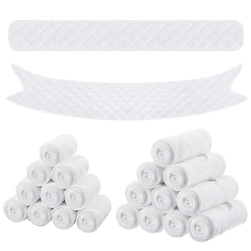 Wesnoy Cotton Tummy Liners and Bra Liners Set for Sweat Rash Skin Folds Plus Size Women Sweating Supplies - Image 1