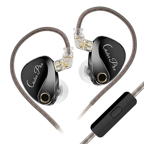 ****KZ Castor Pro Tunable in Ear Monitor, HiFi Improved Bass in Ear Headphone, Dual-Dynamic Driver Gaming Earbuds, IEM Earphones with 2PIN-C Detachable Cable - Image 1