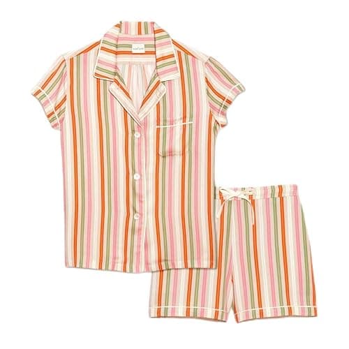Sleep Code Striped Short PJ Set