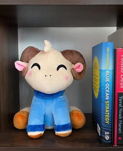 Youtooz Jschlatt Ram Plushie 9" Inch, Jschlatt Soft Rammie Plush Collectible by Youtooz Plush Youtubers Creator Collection thumbnail 2