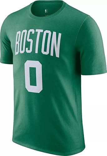 Jayson Tatum Boston Celtics NBA Kids Youth 4-20 Green Icon Edition Performance Jersey T-Shirt thumbnail 2