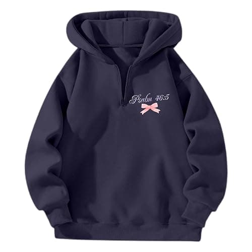 Jesus Hoodie Christian Hoodies 2025 Bible Verse Faith Christ Sweatshirts Sweater Girls for Women Men Teen Girls thumbnail 3