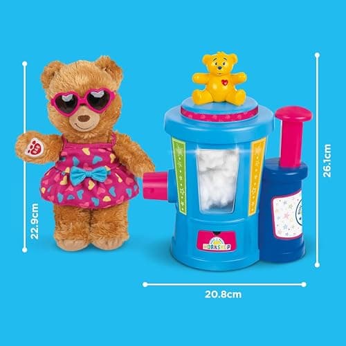 Casdon Build-A-Bear Workshop Toy Stuffing Station | At-Home Station for Kids Aged 3+ | Stuff, Dress & Cuddle Furry Friends | Toy Stuffing Station with Lights Included thumbnail 3