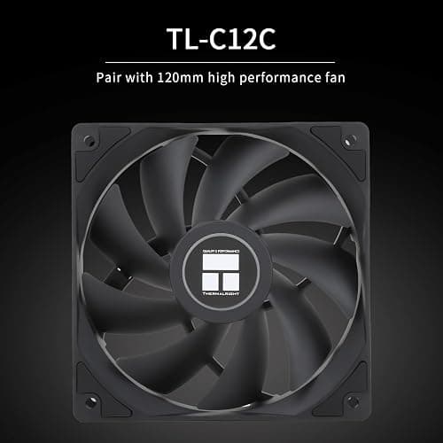 Thermalright Peerless Assassin 120 SE CPU Cooler, 6 Heat Pipes AGHP Technology, Dual 120mm PWM Fans, 1550RPM Speed, for AMD:AM4 AM5/Intel LGA 1700/1150/1151/1200/1851,PC Cooler thumbnail 6