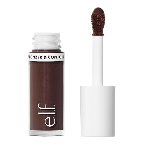 e.l.f. Camo Liquid Bronzer & Contour, Silky Highly Pigmented Formula, Creates a Long-Lasting Bronzed Glow & Natural Look, Vegan & Cruelty-Free, 10 Rich - Image 1