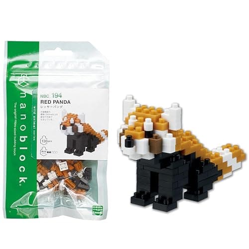 nanoblock - Animals - Red Panda, Collection Series Building Kit - Image 1