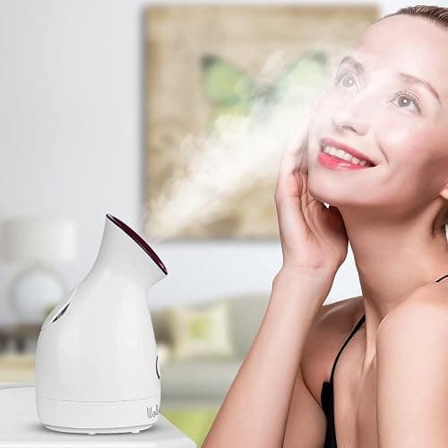 Gesichtssauna Gesichtsdampfer Gesicht Dampf, Wolady Professional Nano Ionic Gesicht Dampfgerät, Porenreiniger Gerät für Persönliche Hautpflege Gesichtspflege GesichtSPA thumbnail 5