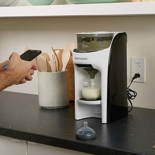 Baby Brezza Formula Pro Advanced Formula Dispenser Machine - Automatically Mix A Warm Formula Bottle Instantly - Easily Make Bottle With Automatic Powder Blending, White thumbnail 11