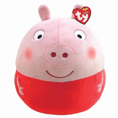 TY Toys Squish a Boo Peppa Pig Peppa - 20 CM,10,2009164 - Image 1