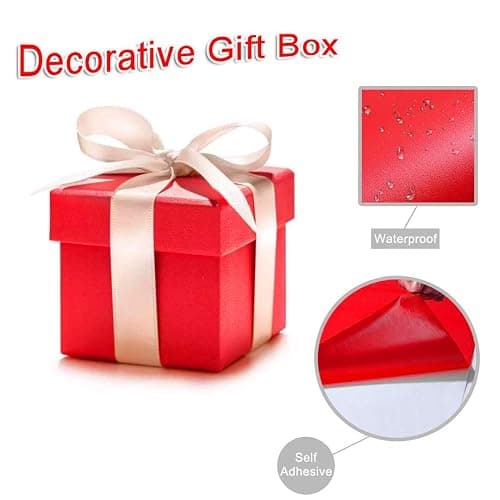 Livelynine Red Contact Paper Peel and Stick Roll Self Adhesive Vinyl Wrap Removable Wallpaper Waterproof Countertops Shelf Liners Cabinets Old Furniture Crafts Wall Paper Decorations 15.8x78.8' thumbnail 6